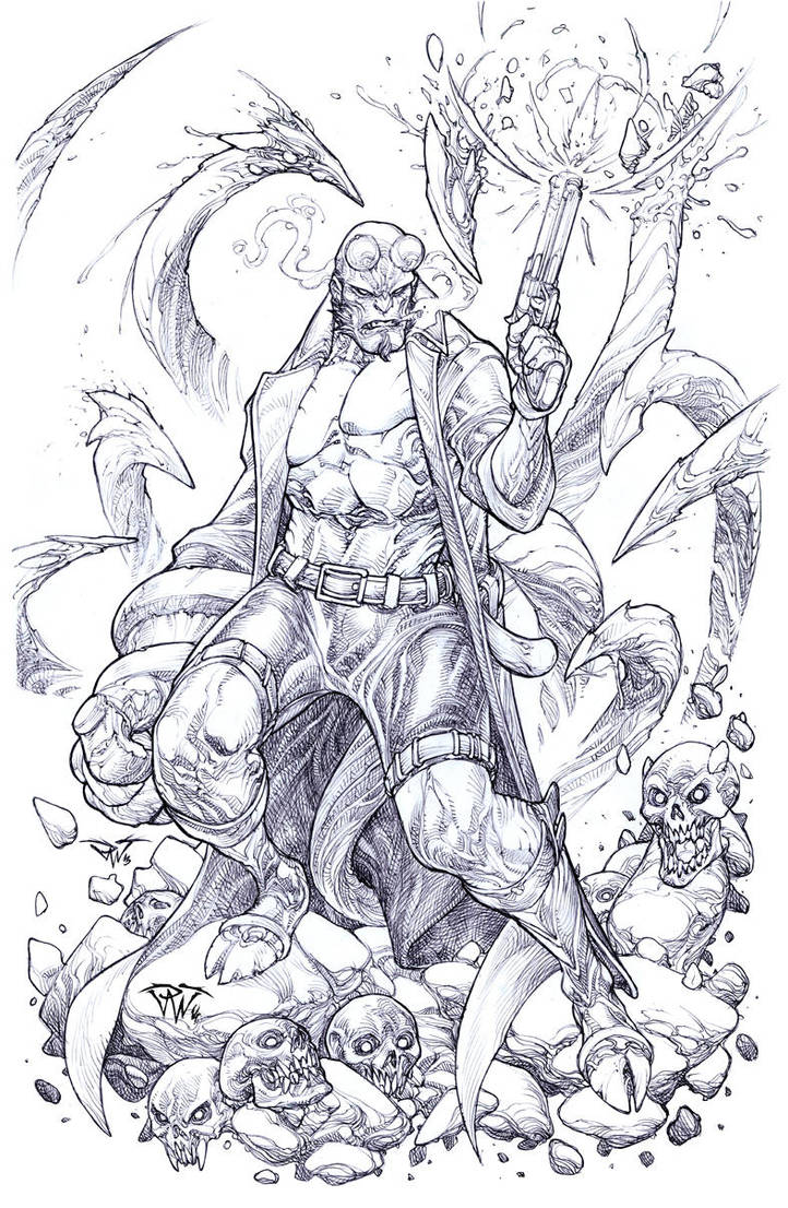 Hellboy by pant