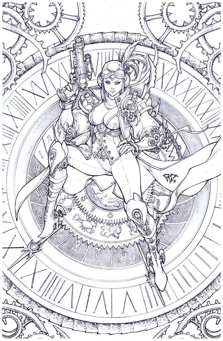 Clock Tower Girl by pant