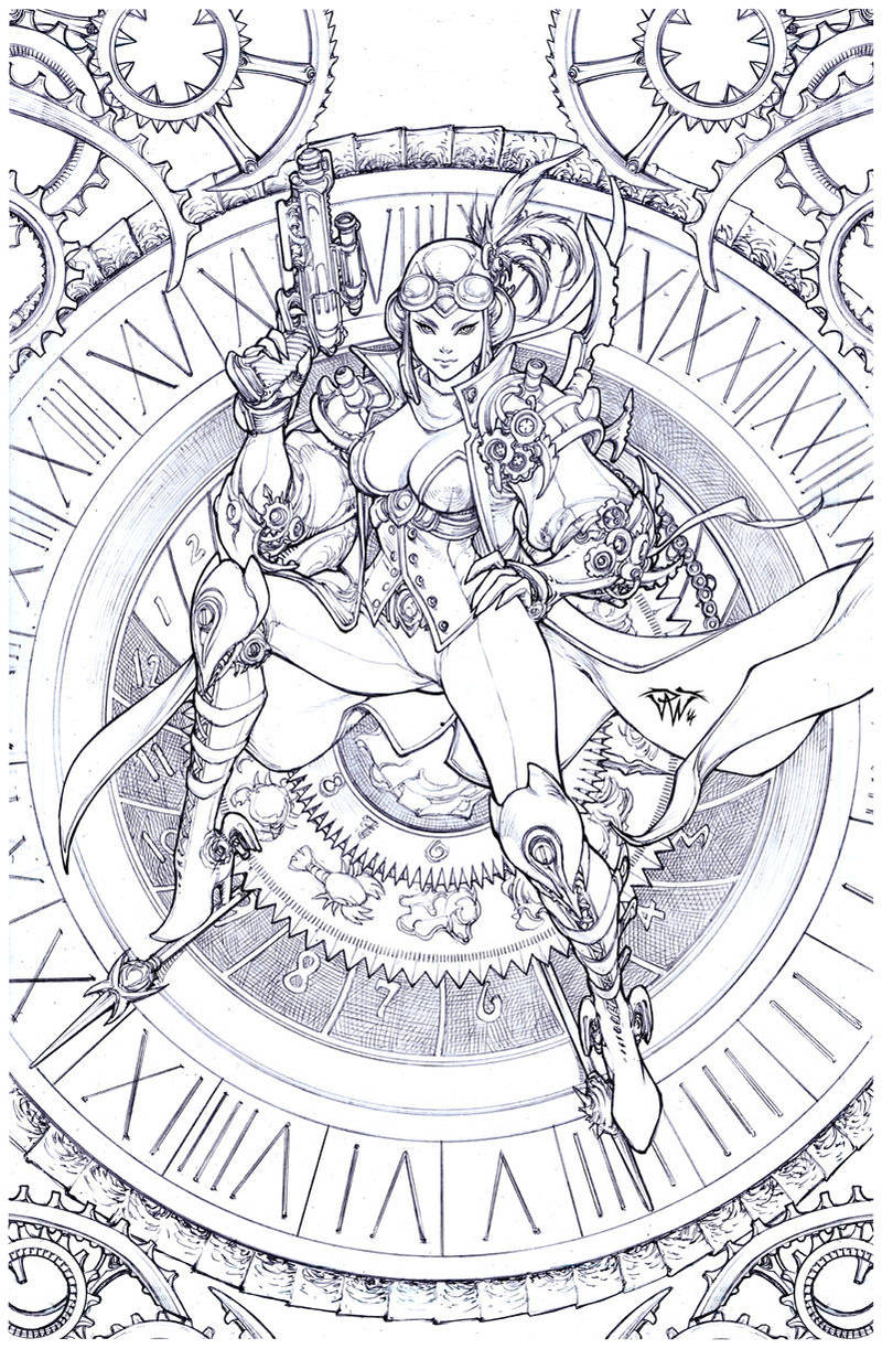 Clock Tower Girl by pant