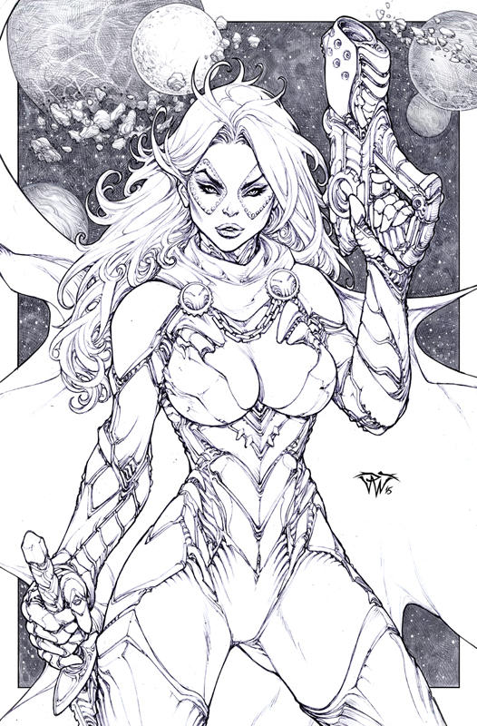Ultimate Gamora by pant