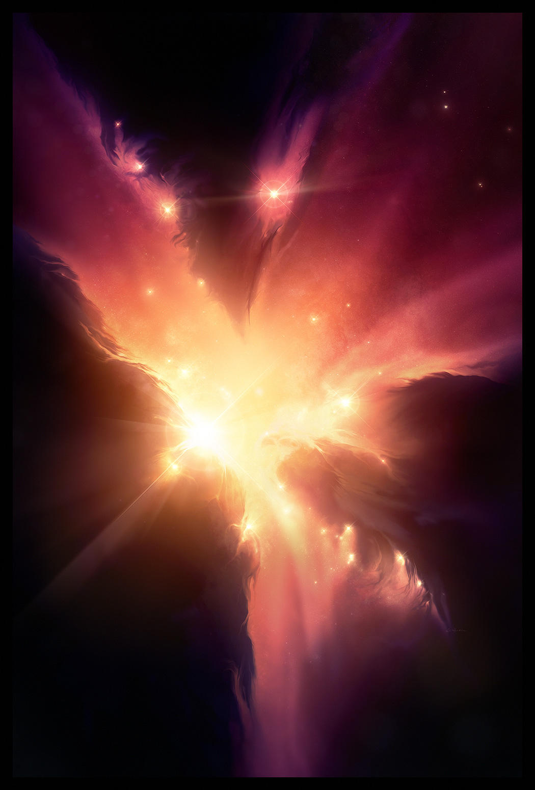 Phoenix Nebula by sirgerg on DeviantArt