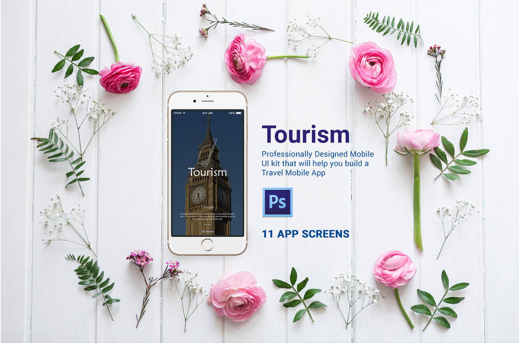 Travel Mobile App Design by designpex
