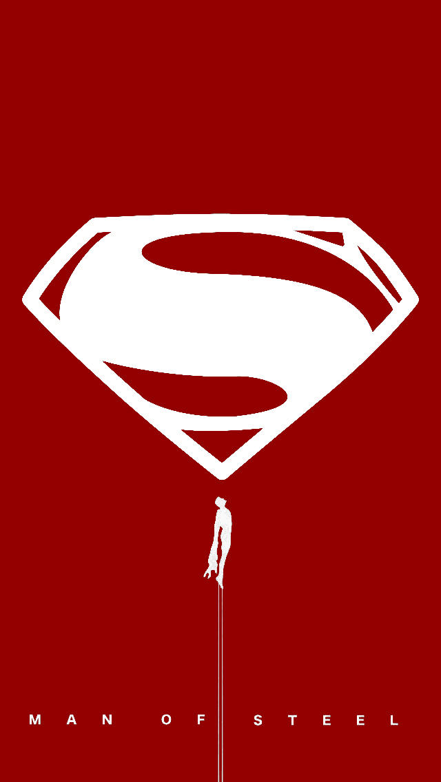 Man Of Steel Iphone 5 Wallpaper Version 2 By Blessed1beloved1 On
