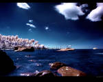 Deep Blue Wallpaper by nxxos