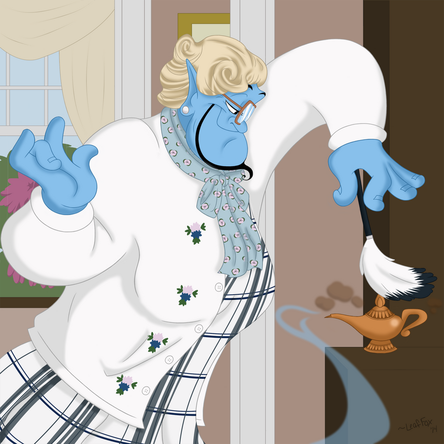 Robin Willaims Genie Tribute by LeafFox