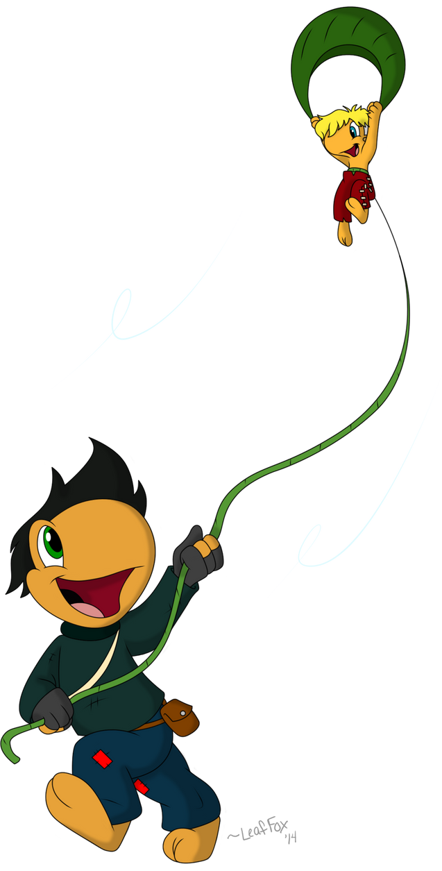 Toad Patrol Secret Santa: Makeshift Kite by LeafFox