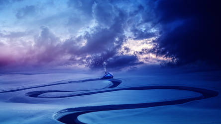 The white land shelter by Ellysiumn