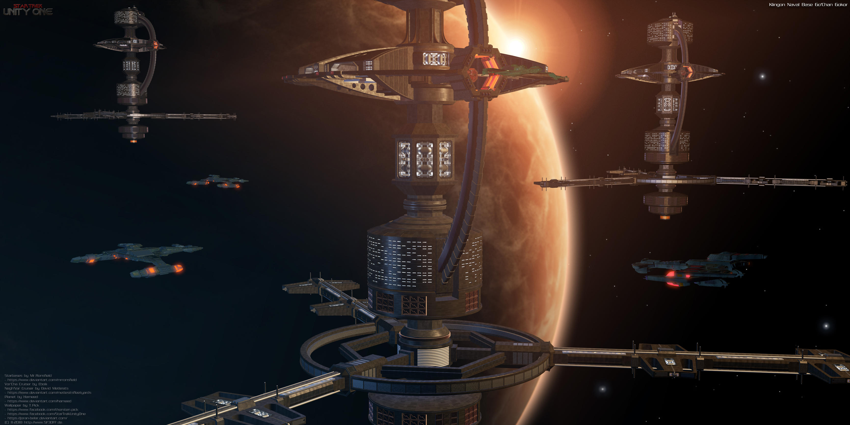 Klingon Naval Base Go'Chan Gokor by Joran-Belar