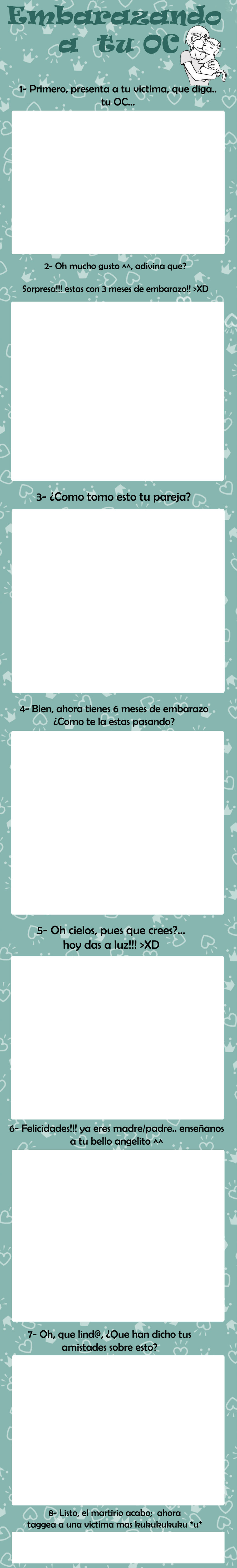 meme- embarazando a tu OC by melyuzu