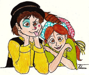 Godspell- Jeffrey and Gilmer by SeltzerAddict