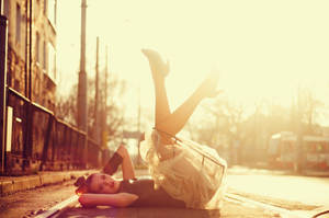 Sun should be a girl VI by Moosiatko