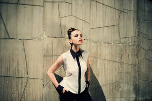 When she was just a girl. by Moosiatko