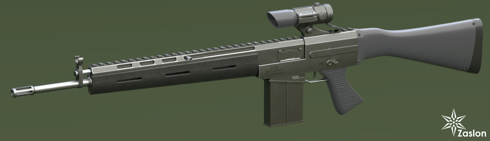 original assault rifle by Zaslon