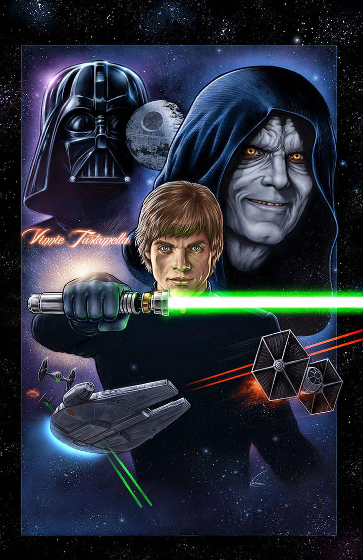 Stars Wars Return of the Jedi by VinRoc Stars Wars Return of the Jedi by VinRoc