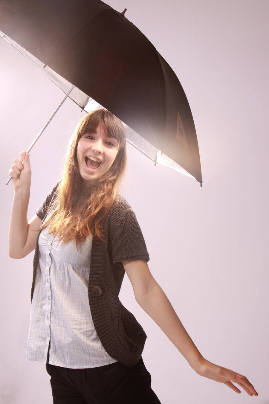 Smiling in the Rain by Cosdoll15