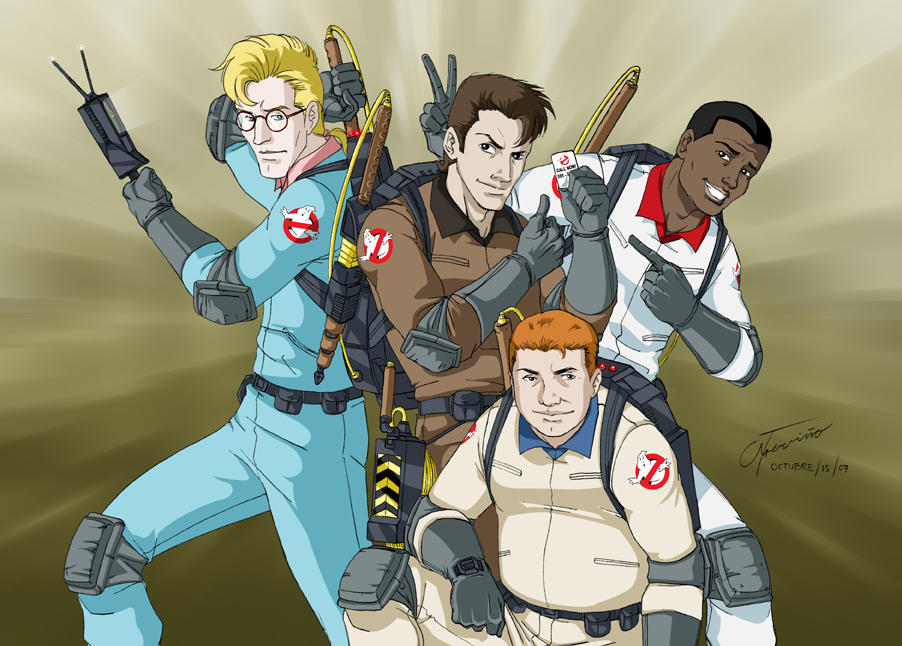 The Real Ghostbusters by Albert217