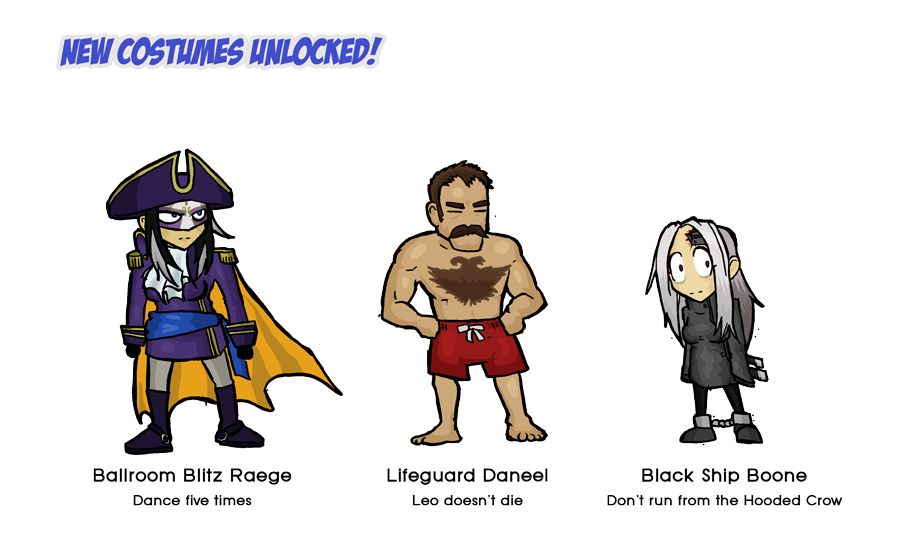 Unlocked Outfits by Mr-Culexus