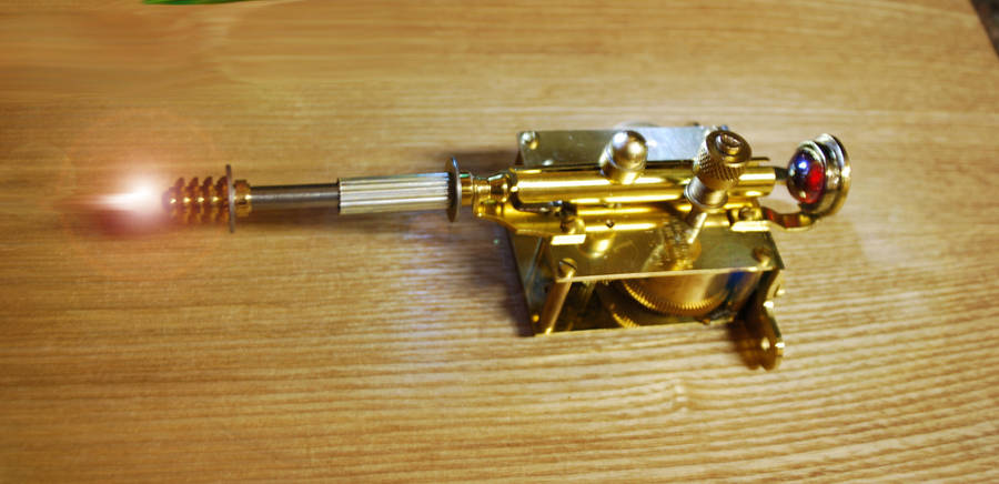Steampunk Lazer Canon WIP by pinochioO-5