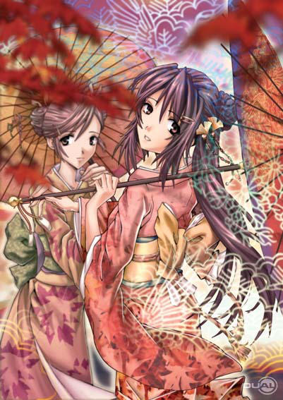 Foliage Kimono by DUALink