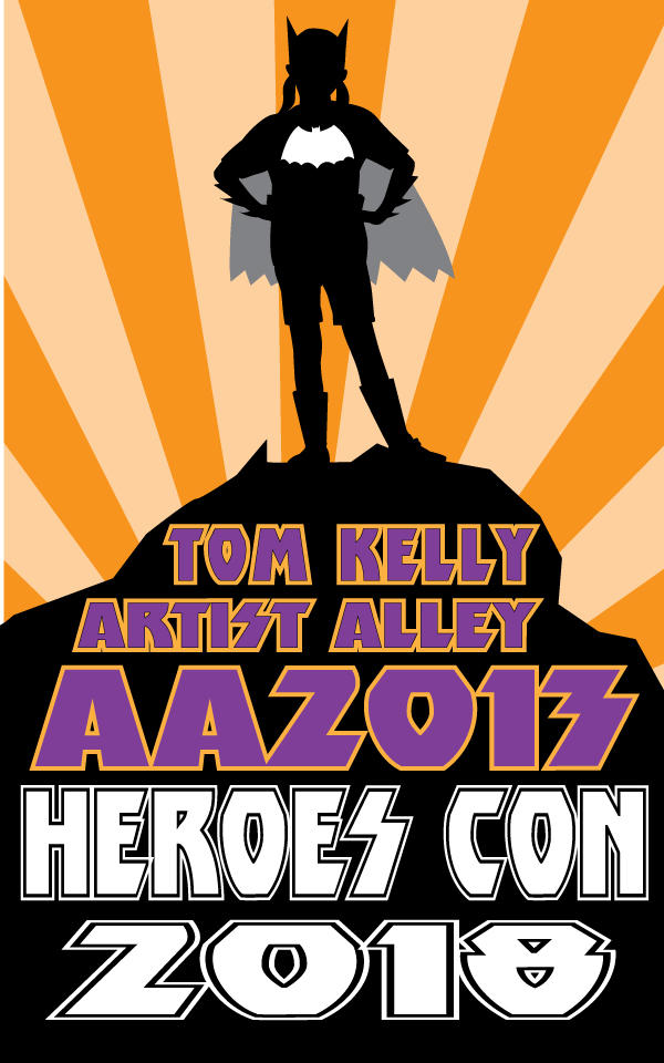 promo Batgirl heroes 2018 by Tom Kelly by TomKellyART