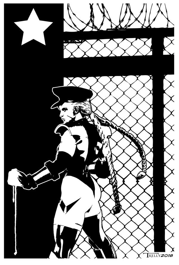 Cammy Bison By Tom Kelly by TomKellyART