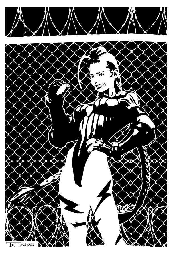 Cammy Kill Kill by Tom Kelly by TomKellyART