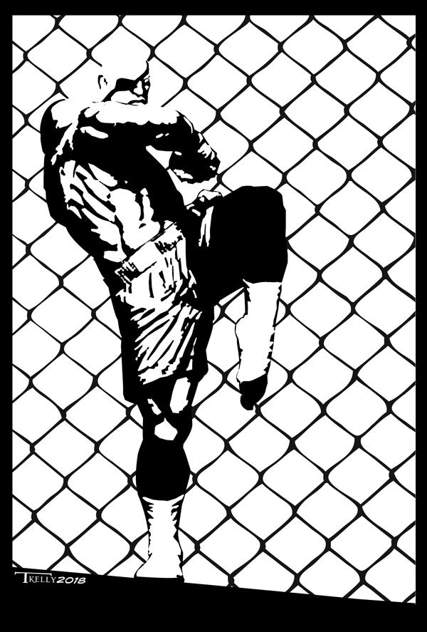 Sagat Strike by Tom Kelly by TomKellyART