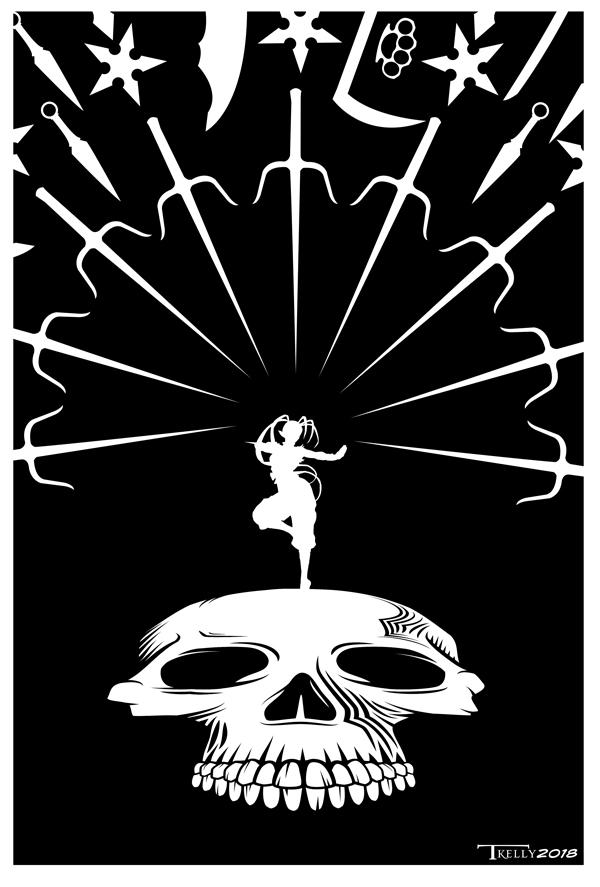 Ibuki deadly weapon by Tom Kelly by TomKellyART