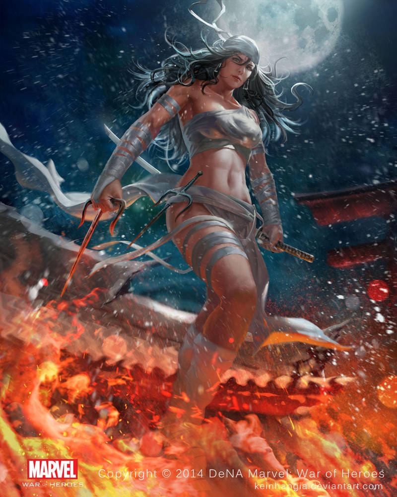 Elektra - Marvel War of Heroes by KeiNhanGia Elektra - Marvel War of Heroes by KeiNhanGia