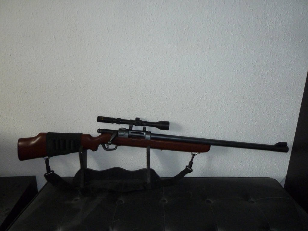 Buzz Bee Hunter / Nerf-ish RSCB Bolt-Action Rifle by hoellenhamster