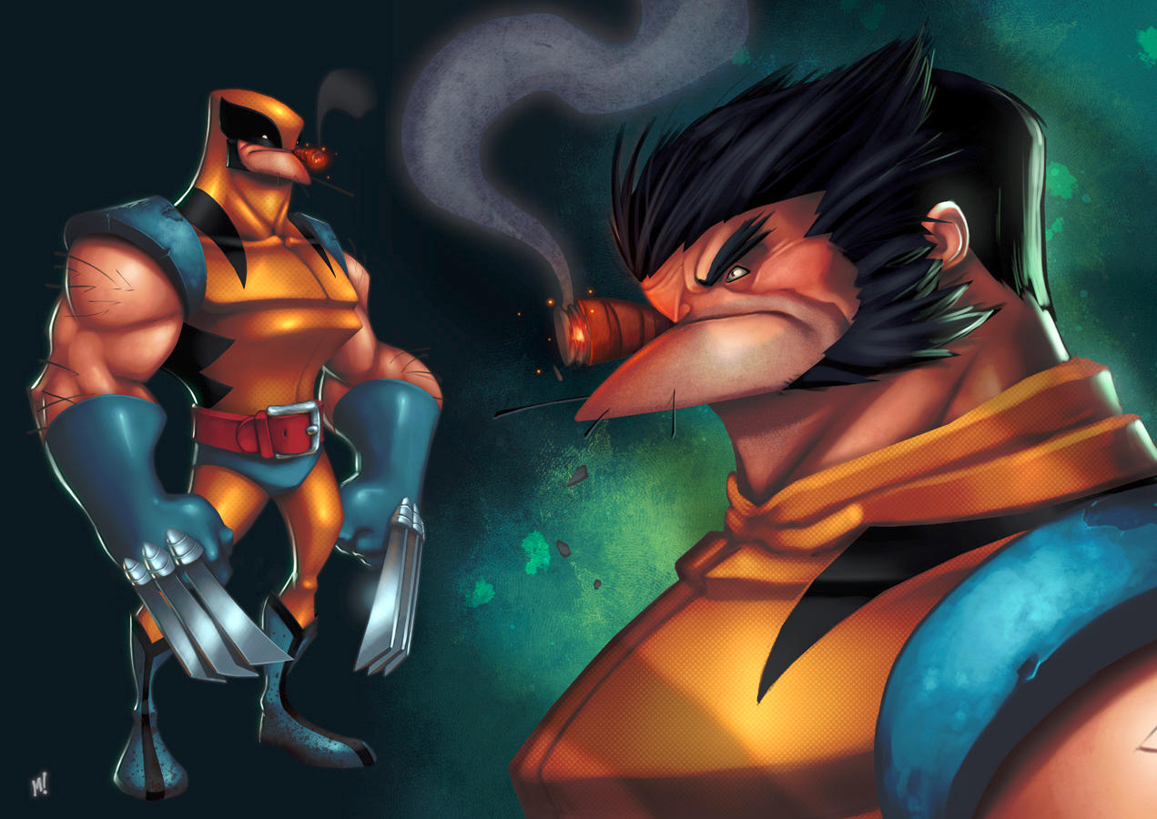 Wolverine Unmasked by Zatransis