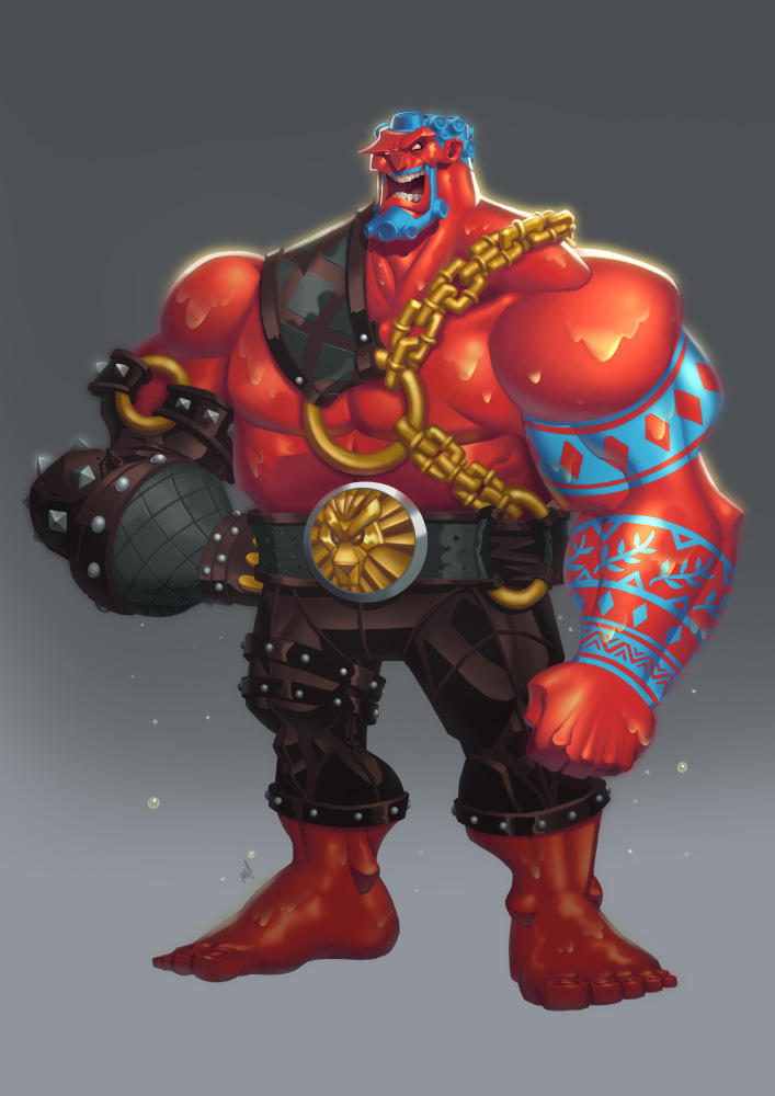 Street Fighter V - Hakan by Zatransis