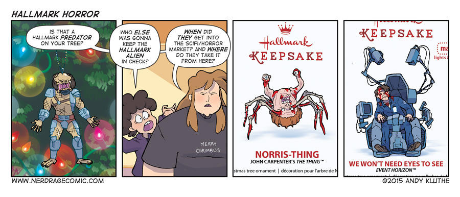 Nerd Rage - Hallmark Horror by AndyKluthe