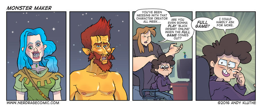 Nerd Rage - Monster Maker by AndyKluthe