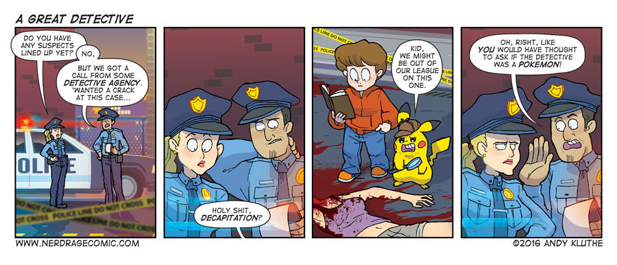 Nerd Rage - A Great Detective by AndyKluthe