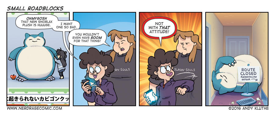 Nerd Rage - Small Roadblocks by AndyKluthe