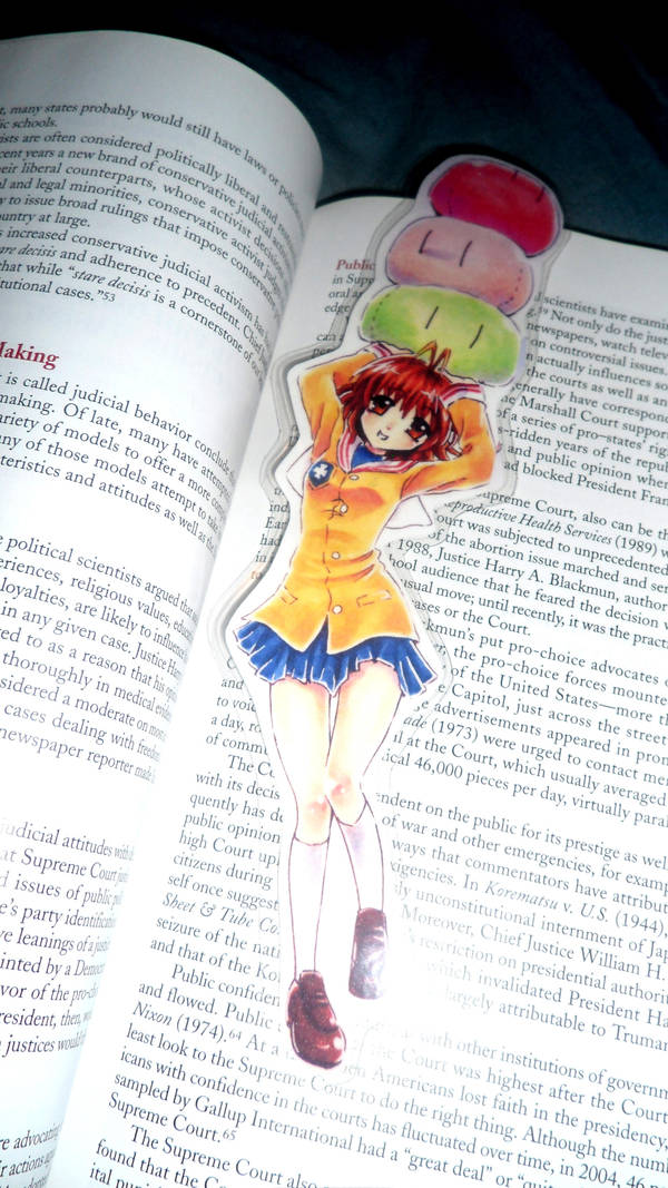 Clannad Bookmark by OmiOhMy