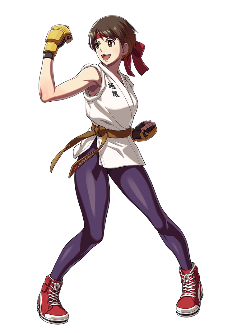 Yuri Sakazaki SNK Heroine render by Br3ndan5