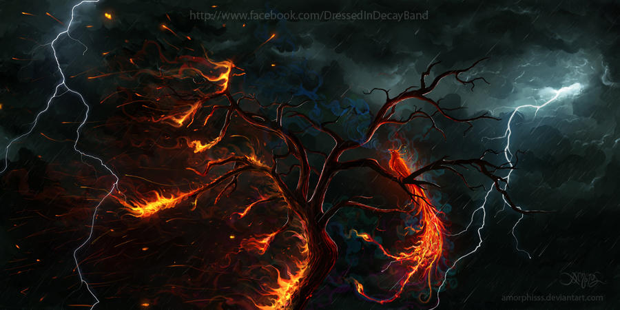 Dressed In Decay CD cover by amorphisss