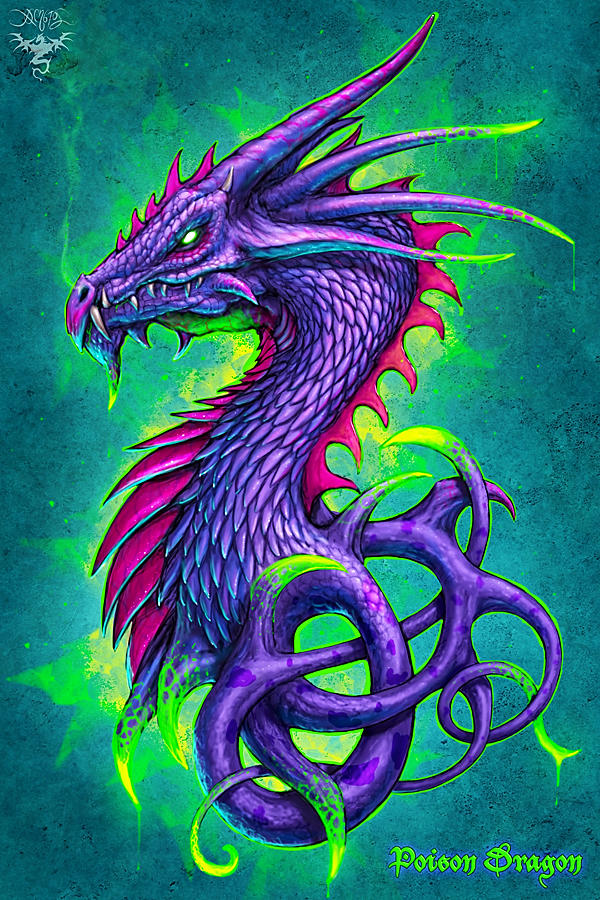 Poison Dragon by amorphisss
