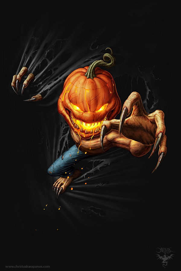 Pumpkin Within by amorphisss