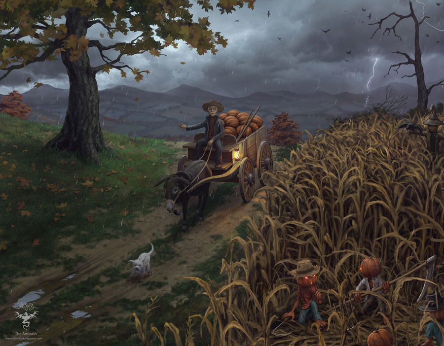 The Ambush by amorphisss