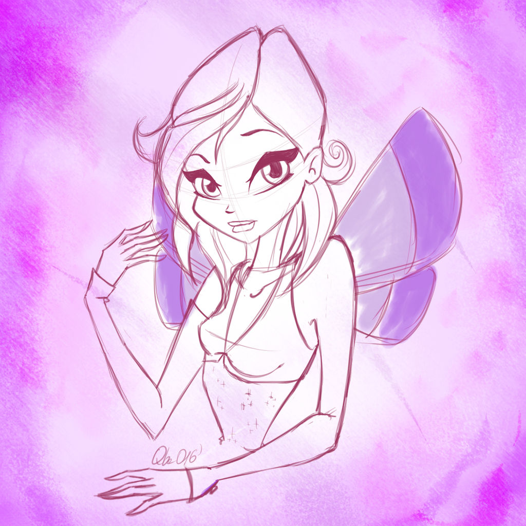 C: Susana's MW sketch for DelightedWings by Qba016