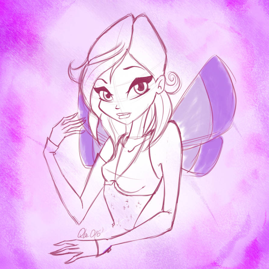 C: Susana's MW sketch for DelightedWings by Qba016