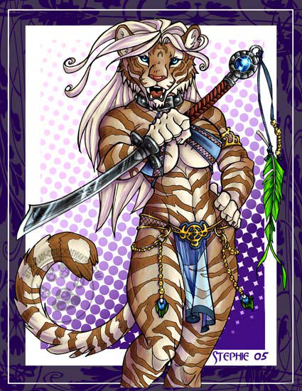 Golden Tigress by lady-cybercat