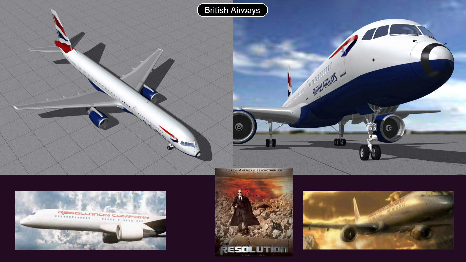 Boeing 757 British Airways by iconkid