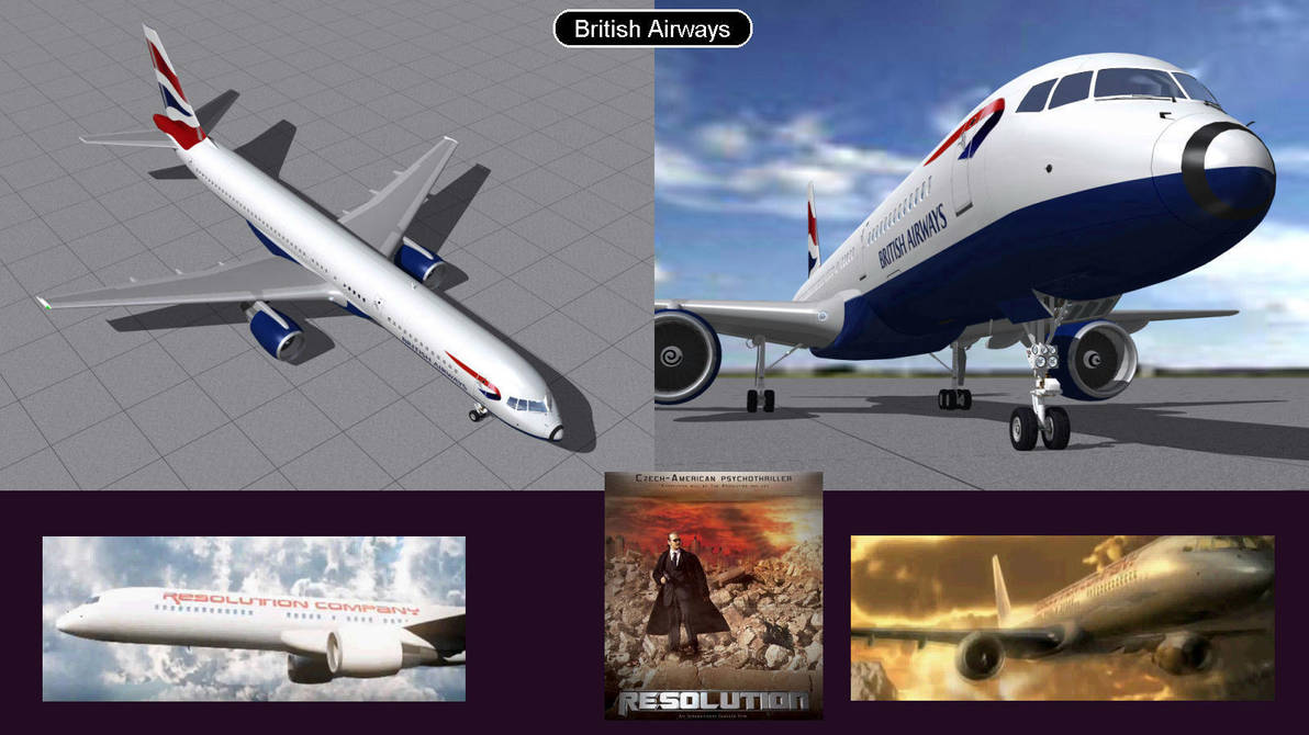 Boeing 757 British Airways by iconkid