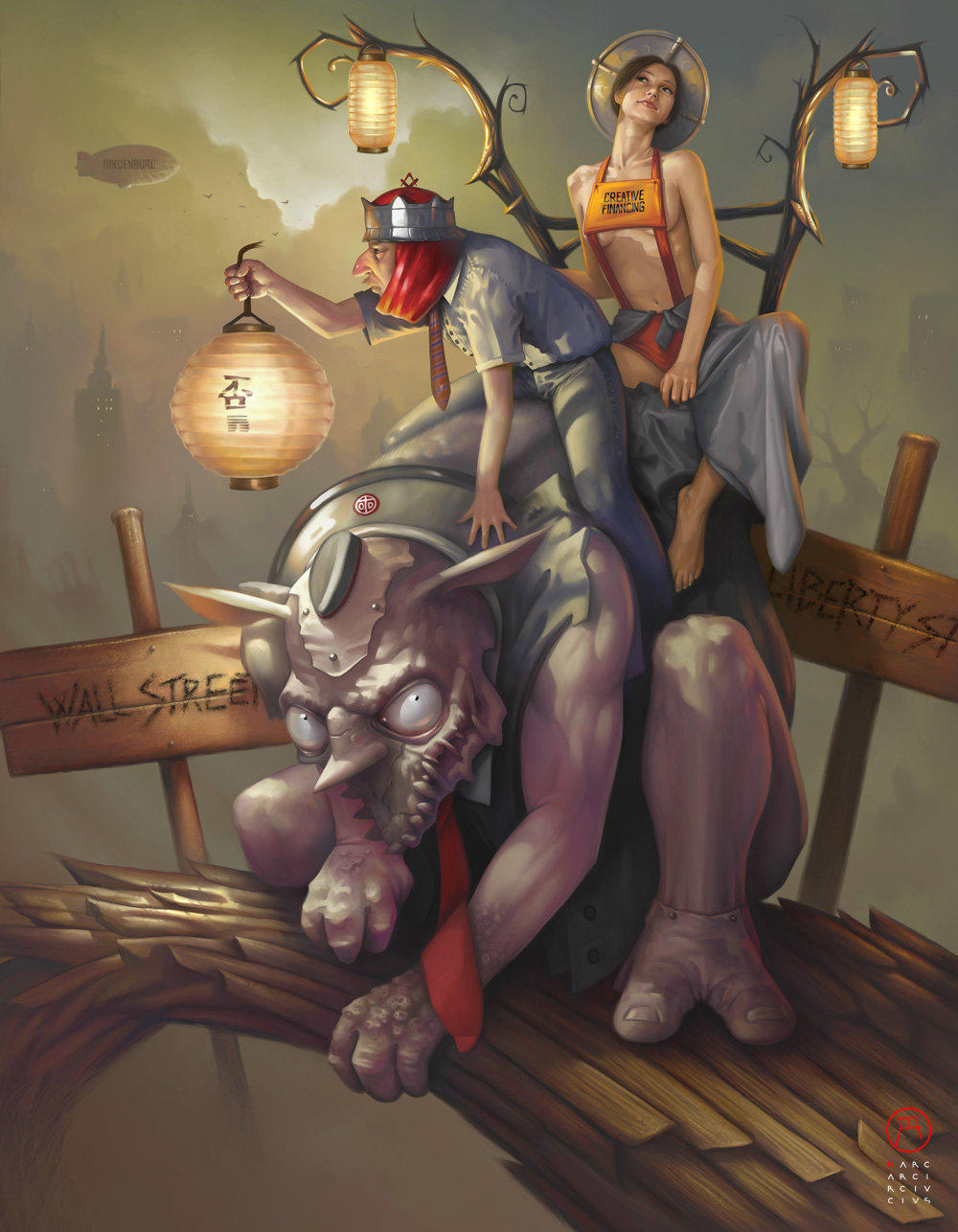 Homo Homini Lupus by NarciusArt