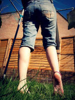 Barefoot Laundry by Foxy-Feet