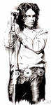 Jim Morrison by AZIZA-FEMI